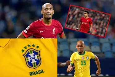 Fabinho es uno de los jugadores de la Selección Brasil que está en Qatar y contó una anécdota sobre Luis Díaz en el Liverpool.