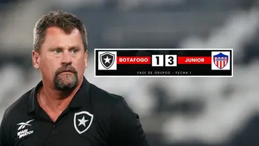 Fábio Matias entrenador de Botafogo. Foto tomada de Diario Deportes.