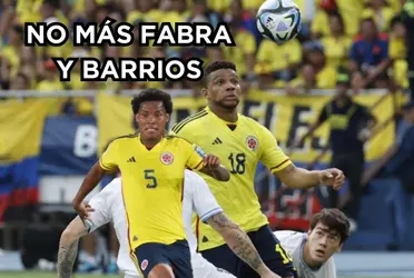 Fabra y Barrios son dos jugadores que no deberían estar de titulares en el Colombia contra Ecuador.