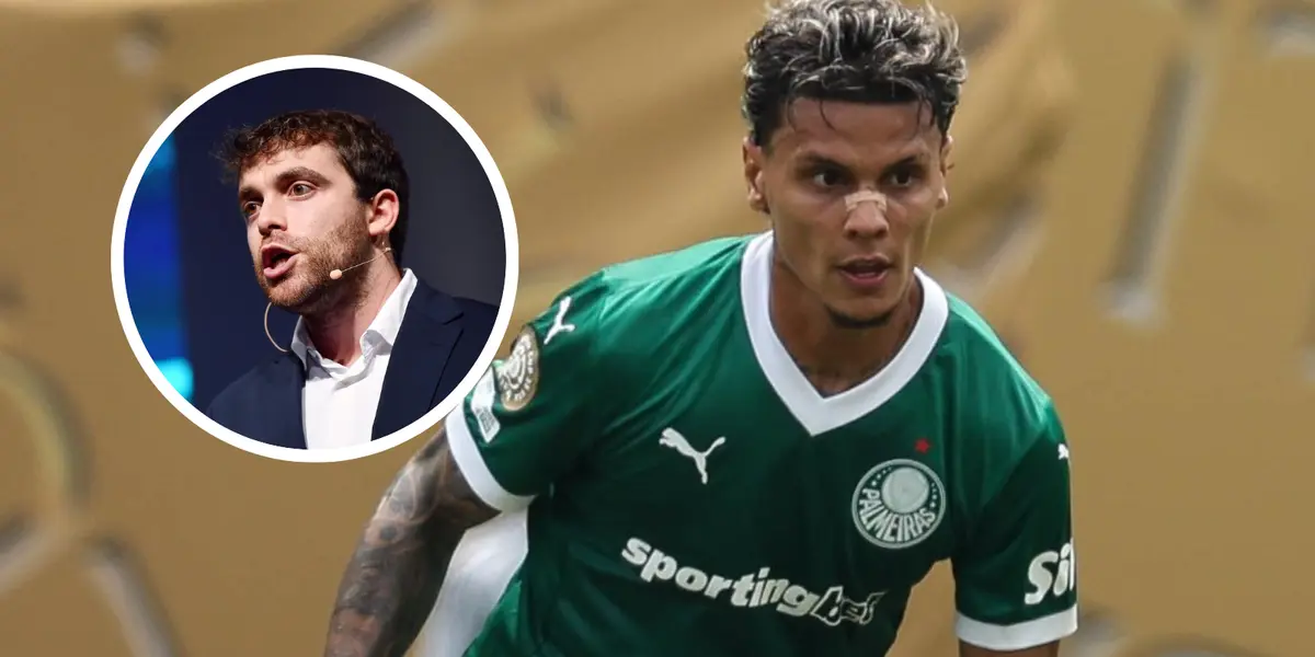 Fabrizio Romano revela lo que puede pasar con Richard Ríos en las próximas horas Foto: SE Palmeiras y Fabrizio Romano