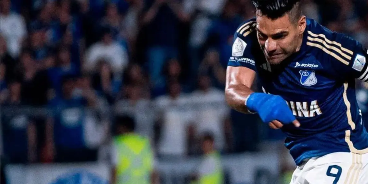 Falcao anota un gol invisible y conquista corazones. Foto: Instagram