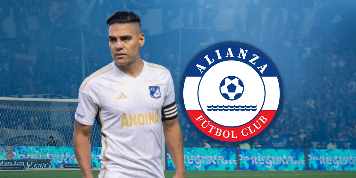 Falcao, baja confirmada para el Millonarios vs Alianza de hoy Foto: MFC y Escudoteca