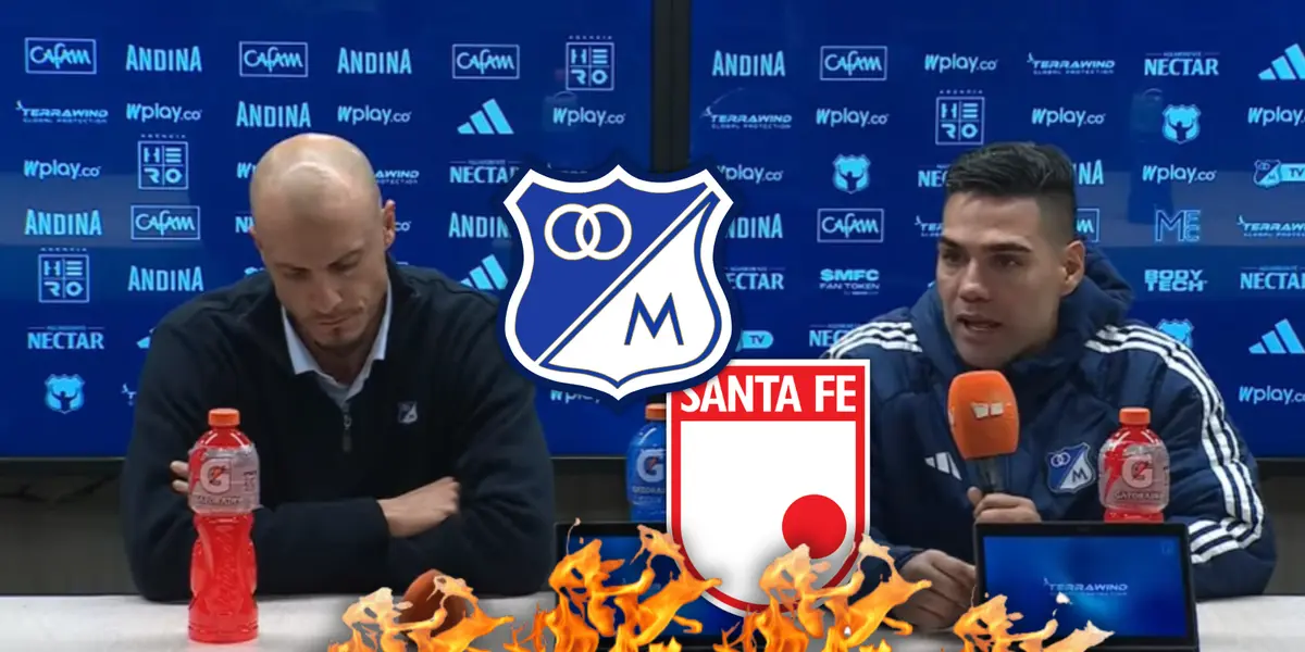 Falcao: La imagen de su inesperada reacción en la rueda de prensa que generó revuelo.