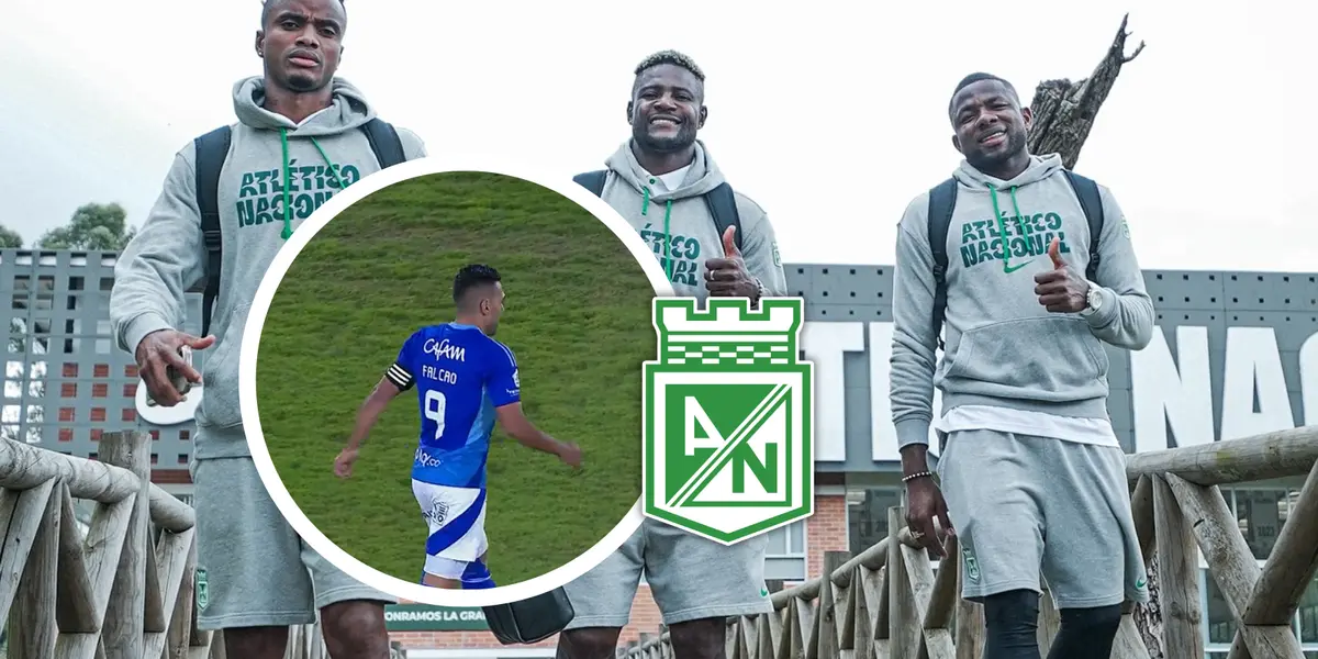 Falcao marcó con Millonarios y lanzó un mensaje que ya prende las alarmas en Nacional.  Foto: Captura de Win Sports y Nacionaloficiao