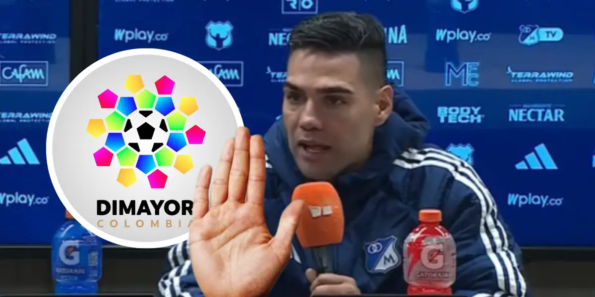 Falcao: Sus palabras polémicas y la inminente decisión de la Dimayor. Foto: Captura de Win Sports, Dimayor y Pexels
