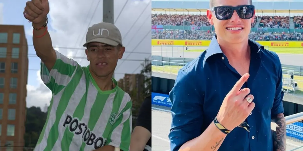 Falleció el famoso hincha de Atlético Nacional, conocido como “El Fuicioso” y se recordó un sueño que tenía con James Rodríguez.