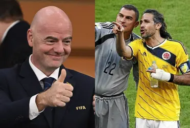 Faryd Mondragón está en la buena con la FIFA y le llegó un sorpresivo regalo al ex portero de la Selección Colombia.