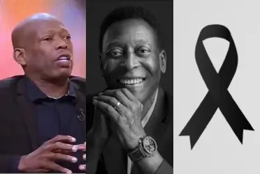 Faustino Asprilla admiraba mucho a Pelé y tras su muerte resaltó al Rey del fútbol como uno de los mejores de todos los tiempos.
