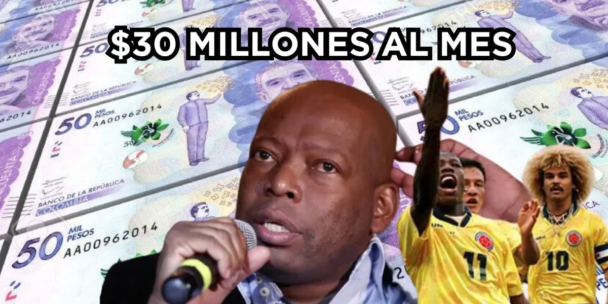 Faustino Asprilla en Colombia tiene un negocio que le da millones todo los meses.