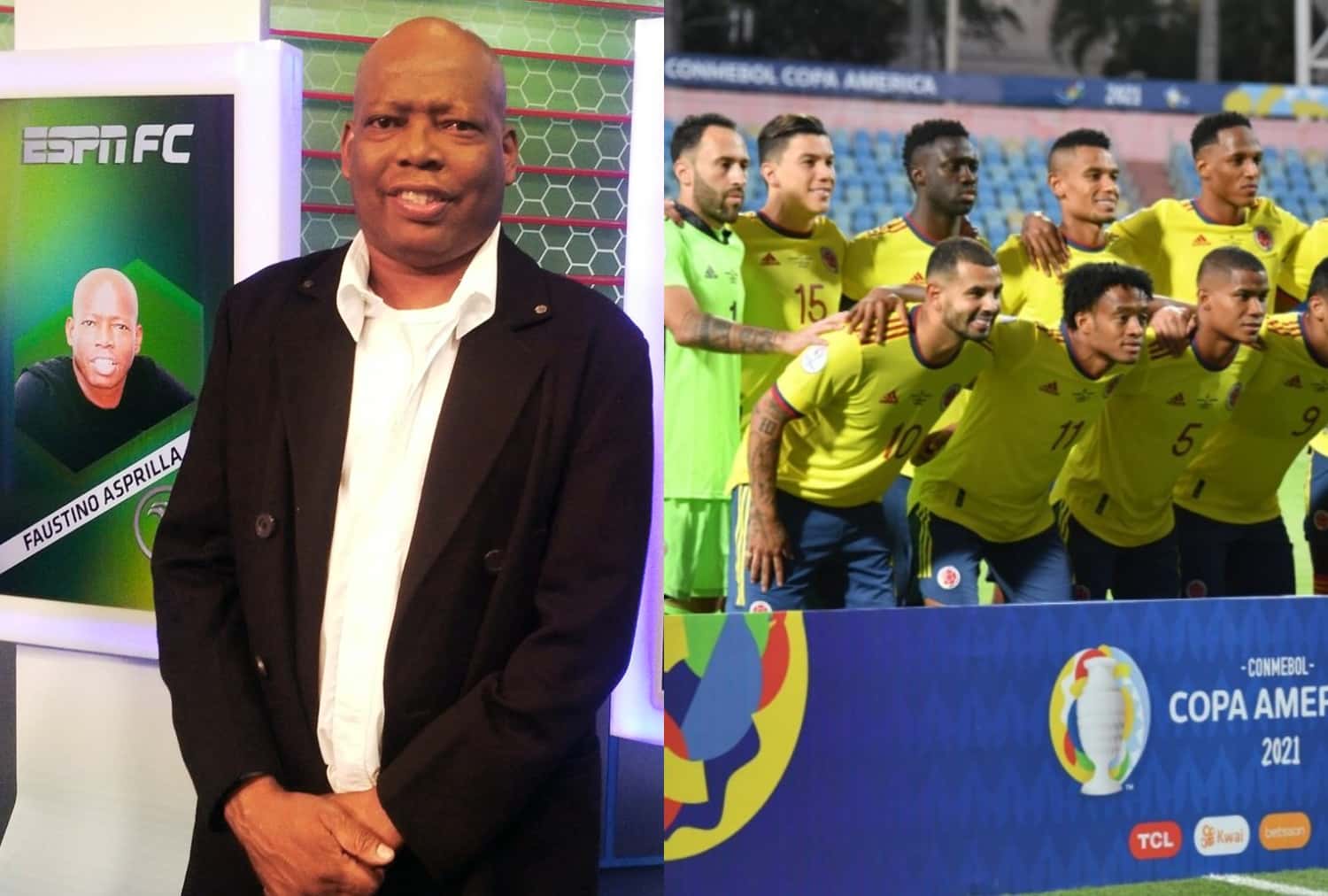 Faustino Asprilla como panelista en ESPN ha fijado posición clara sobre la Selección Colombia y ha expresado que deben hacer para mejorar e incluso nombró a un jugador que podrían llamar.