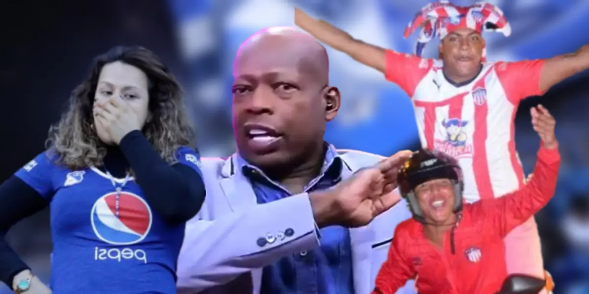 Faustino Asprilla, exjugador colombiano.