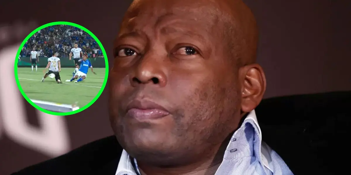 Faustino Asprilla Foto: Tino Asprilla y Captura de Win Sports