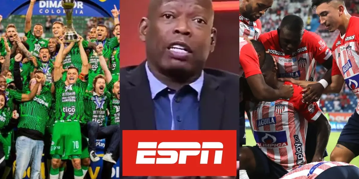 Faustino Asprilla mandó una dura frase contra el Junior FC.