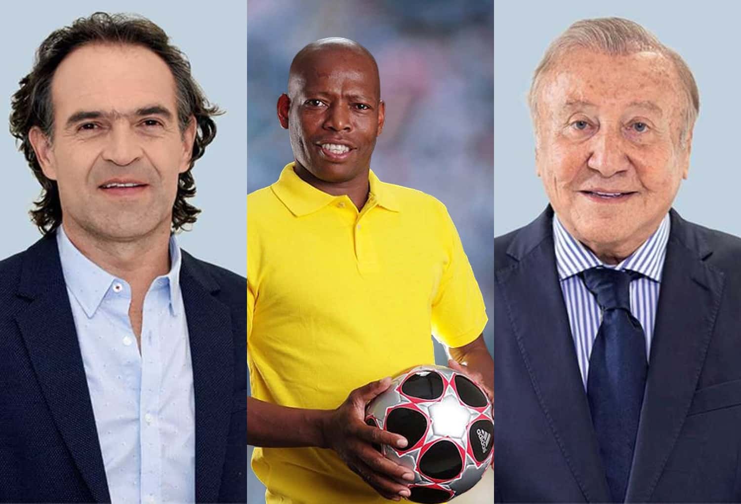 Faustino Asprilla no solo es fútbol y fiesta, también está pendiente de la política en Colombia y tiene a su candidato a presidente.