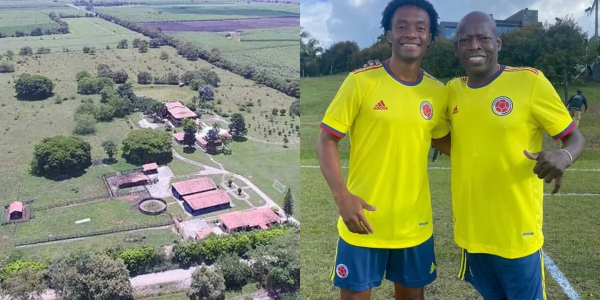 Faustino Asprilla tiene una inmensa finca en Tuluá y allí suele pasar algunos días de descanso, la propiedad impresiona por todos los atributos y espacios de disfrute que tiene.