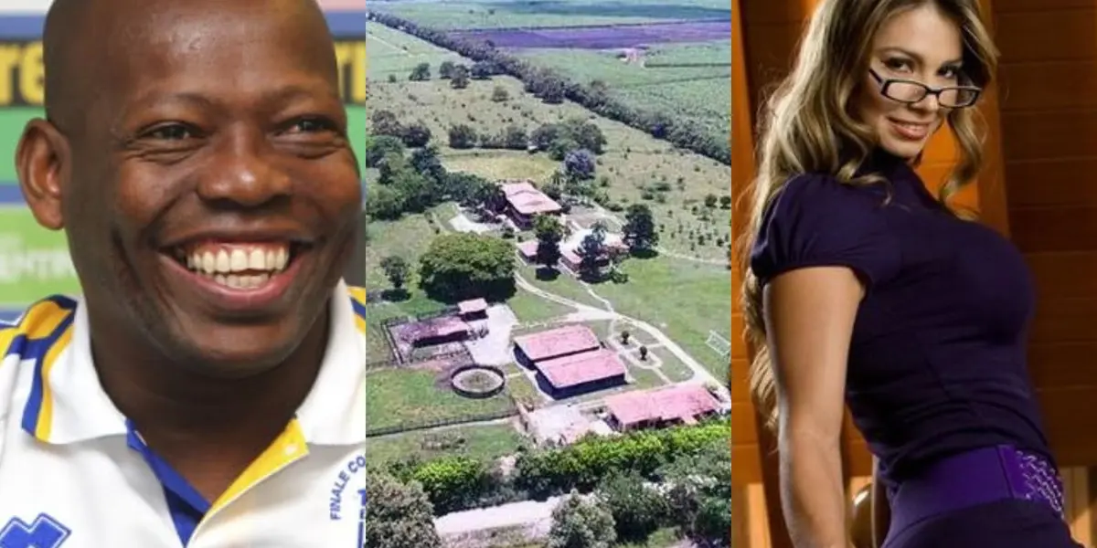 Faustino Asprilla tiene una insólita finca, Esperanza Gómez no quiso ir a su propiedad y en el vídeo que está abajo te enseñamos cómo es la propiedad de “El Tino” ⬇️⬇️⬇️