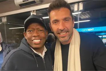 Faustino Asprilla tuvo un gesto en las redes sociales con Gianluigi Buffon.