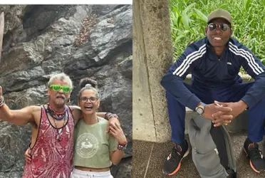 Faustino Asprilla y Carlos Valderrama armaron planes muy distintos en Semana Santa 2023.