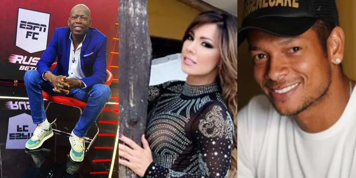 Faustino Asprilla y Fredy Guarín en temas del corazón han tenido una suerte parecida y al mismo tiempo muy distante.