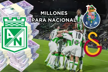 FC y Galatasaray tienen en la mira a una joya de Atlético Nacional.