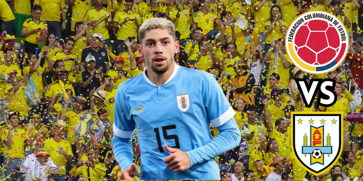 Federico Valverde sintió el calor y el cariño de todos los aficionados en Barranquilla.