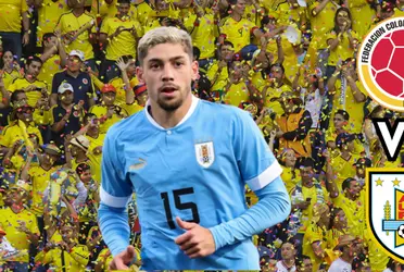 Federico Valverde sintió el calor y el cariño de todos los aficionados en Barranquilla.