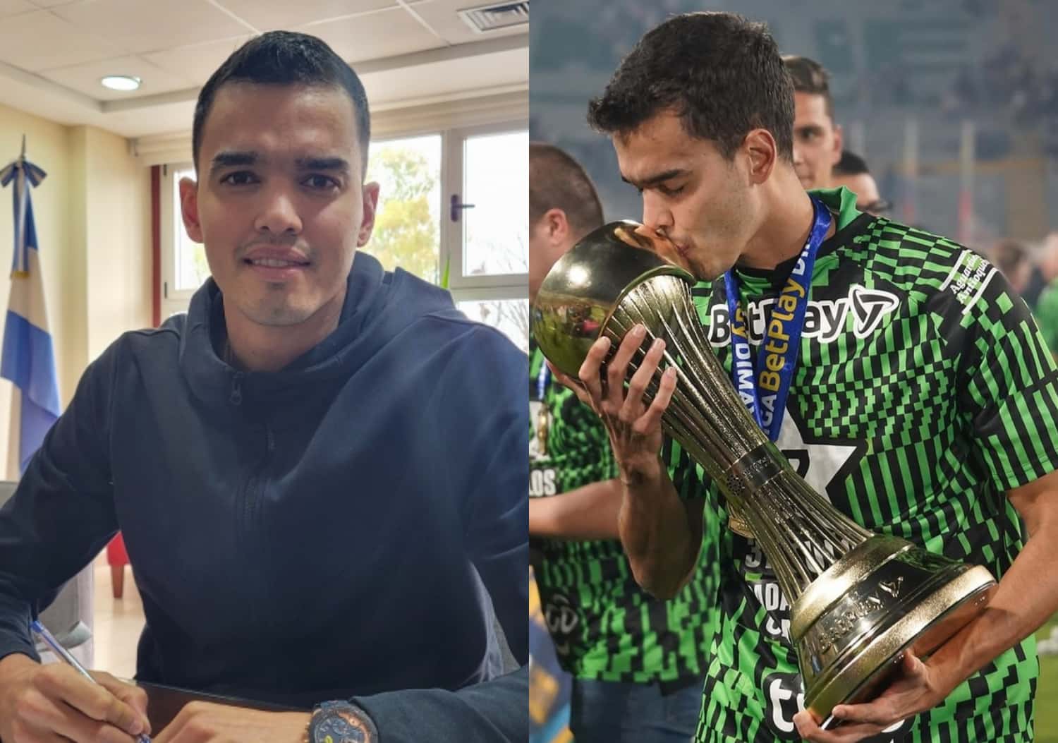 Felipe Aguilar ya está en Argentina y podría encontrarse con un ex jugador de Atlético Nacional.