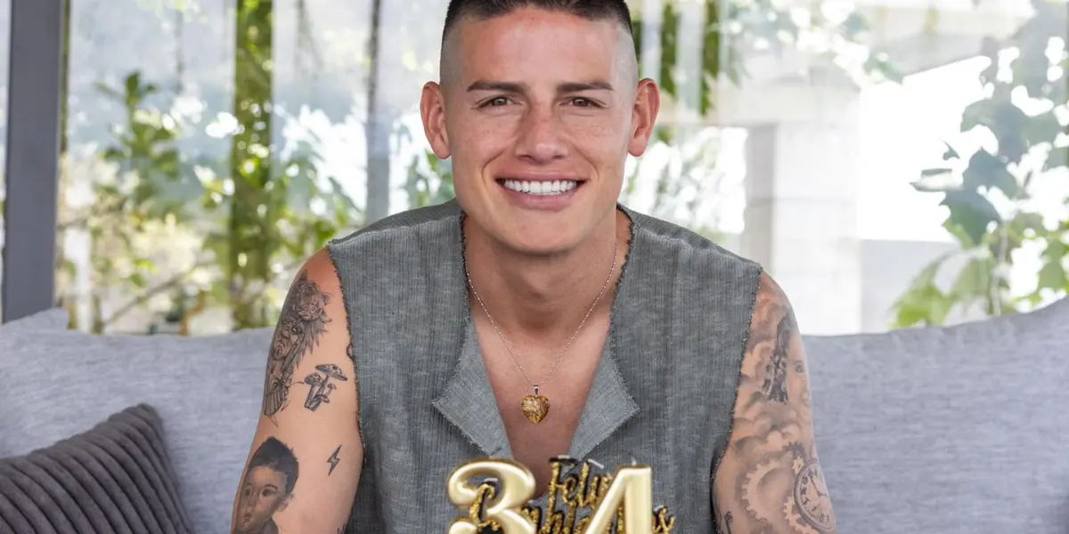 Felíz cumpleaños James Foto: James Rodríguez