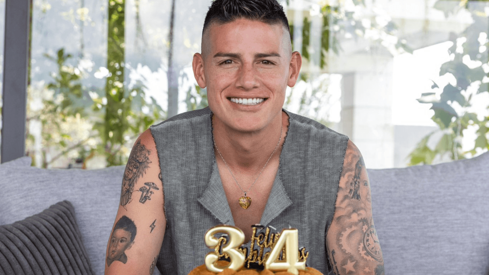 Felíz cumpleaños James Foto: James Rodríguez
