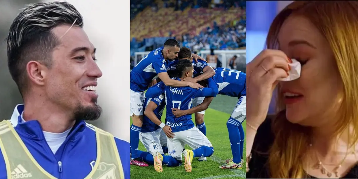 Fernando Uribe es titular en el partido de Millonarios ante Águilas Doradas en la liga colombiana