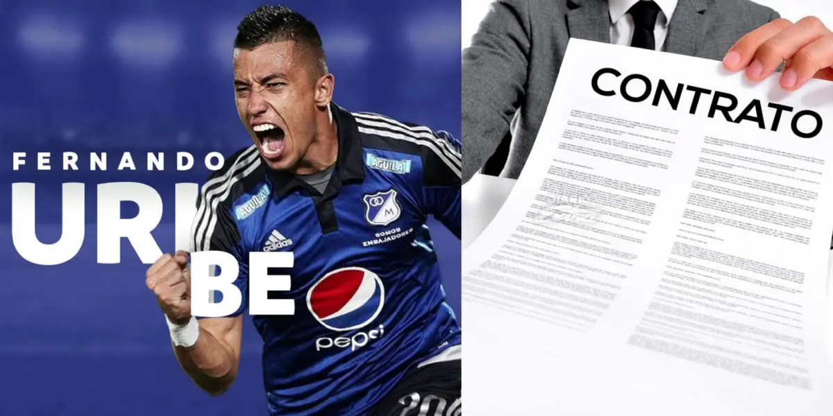 Fernando Uribe puede ser la pieza clave que le cambie la cara a Millonarios pero su llegada no sería tan fácil por esta razón