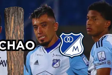 Fernando Uribe salió de Millonarios FC.
