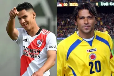 Flabián Londoño el sobrino de Gerardo Bedoya busca hacerse un lugar en Argentina.