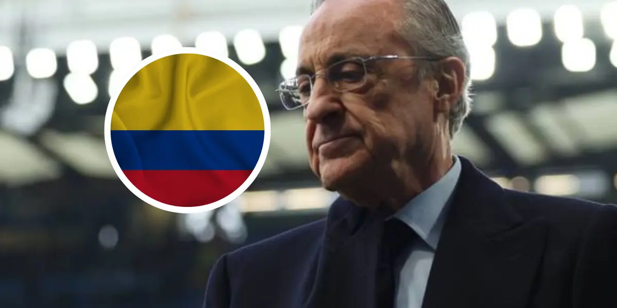 Florentino Pérez tiene en cuenta a este colombiano aunque es muy criticado actualmente Foto: Real Madrid y Pexels