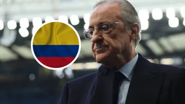 Florentino Pérez tiene en cuenta a este colombiano aunque es muy criticado actualmente Foto: Real Madrid y Pexels