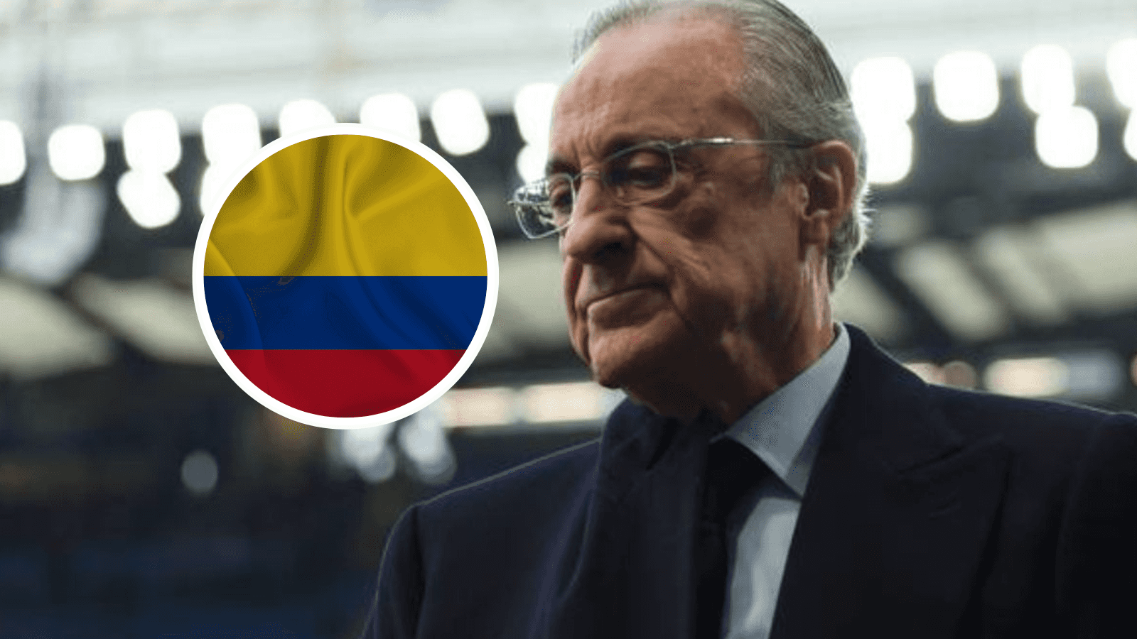 Florentino Pérez tiene en cuenta a este colombiano aunque es muy criticado actualmente Foto: Real Madrid y Pexels