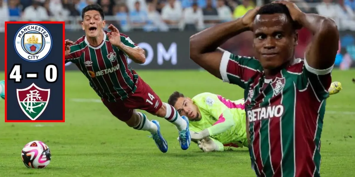 Fluminense fue goleado 4-0 ante Manchester City quien se proclamó campeón del Mundial de Clubes 