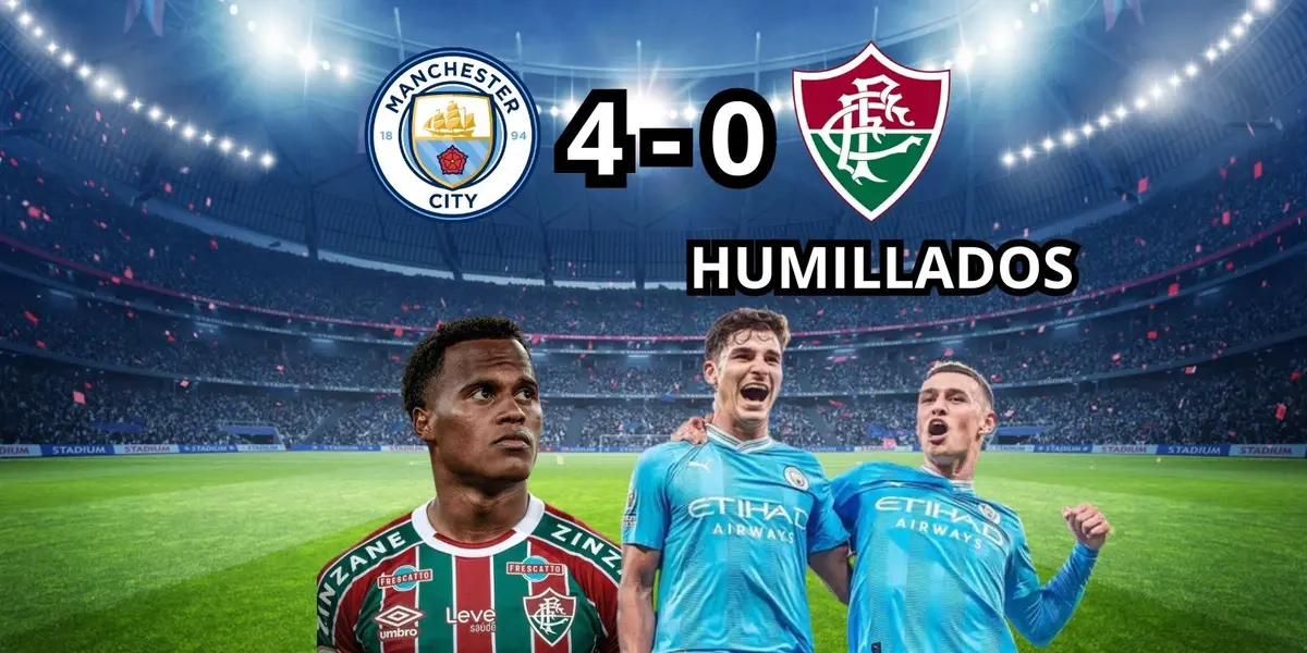 Fluminense fue humillado por el Manchester City.