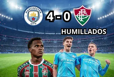 Fluminense fue humillado por el Manchester City.