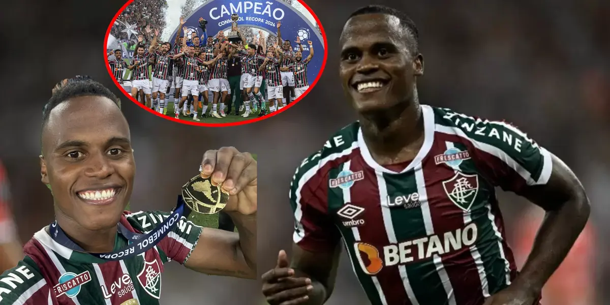 Fluminense ganó la recopa Sudamericana vs Liga de Quito (Foto tomada de redes Fluminense, Antena 2)