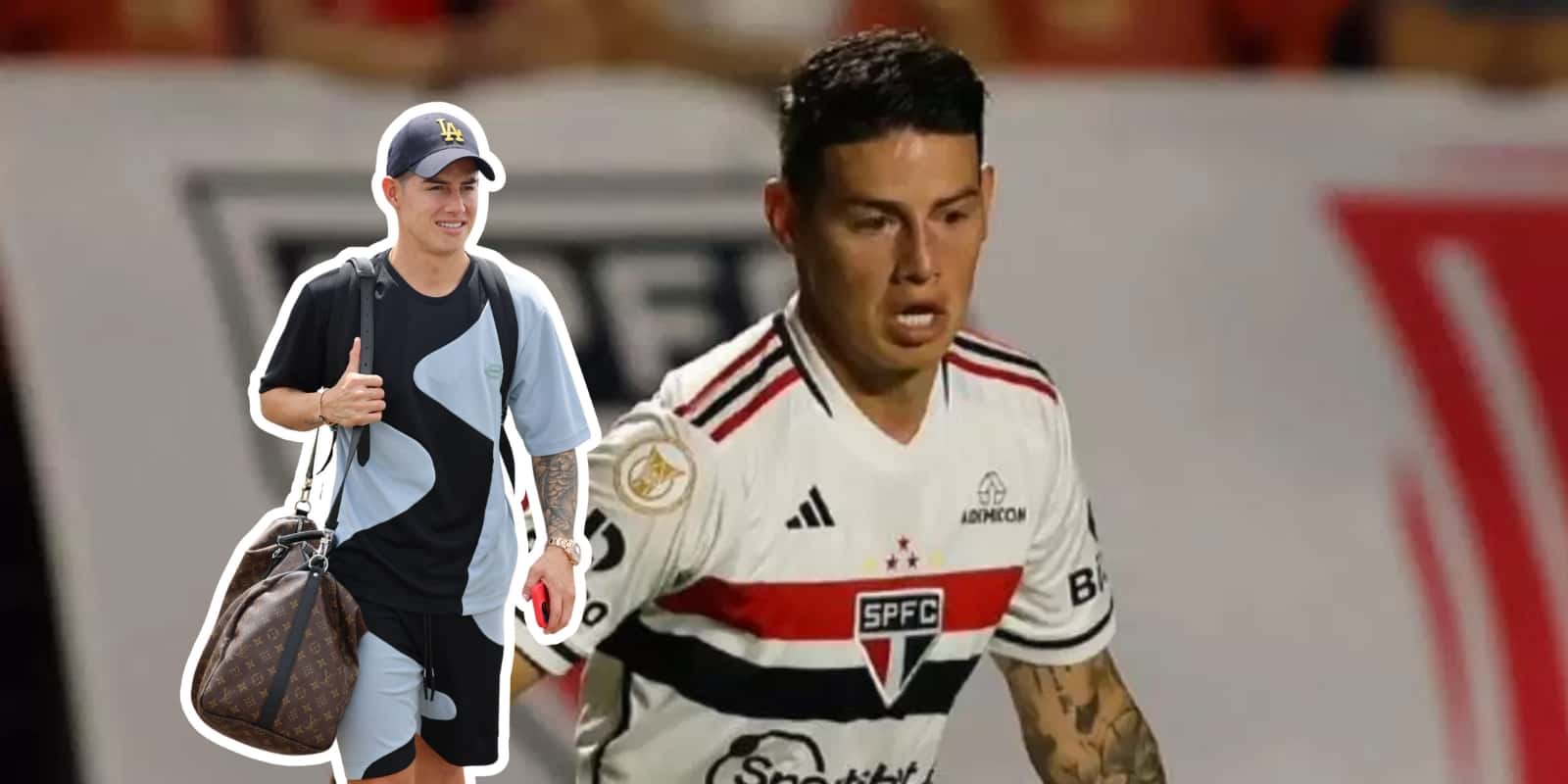 Foto: Antena 2 / James Rodríguez Twitter