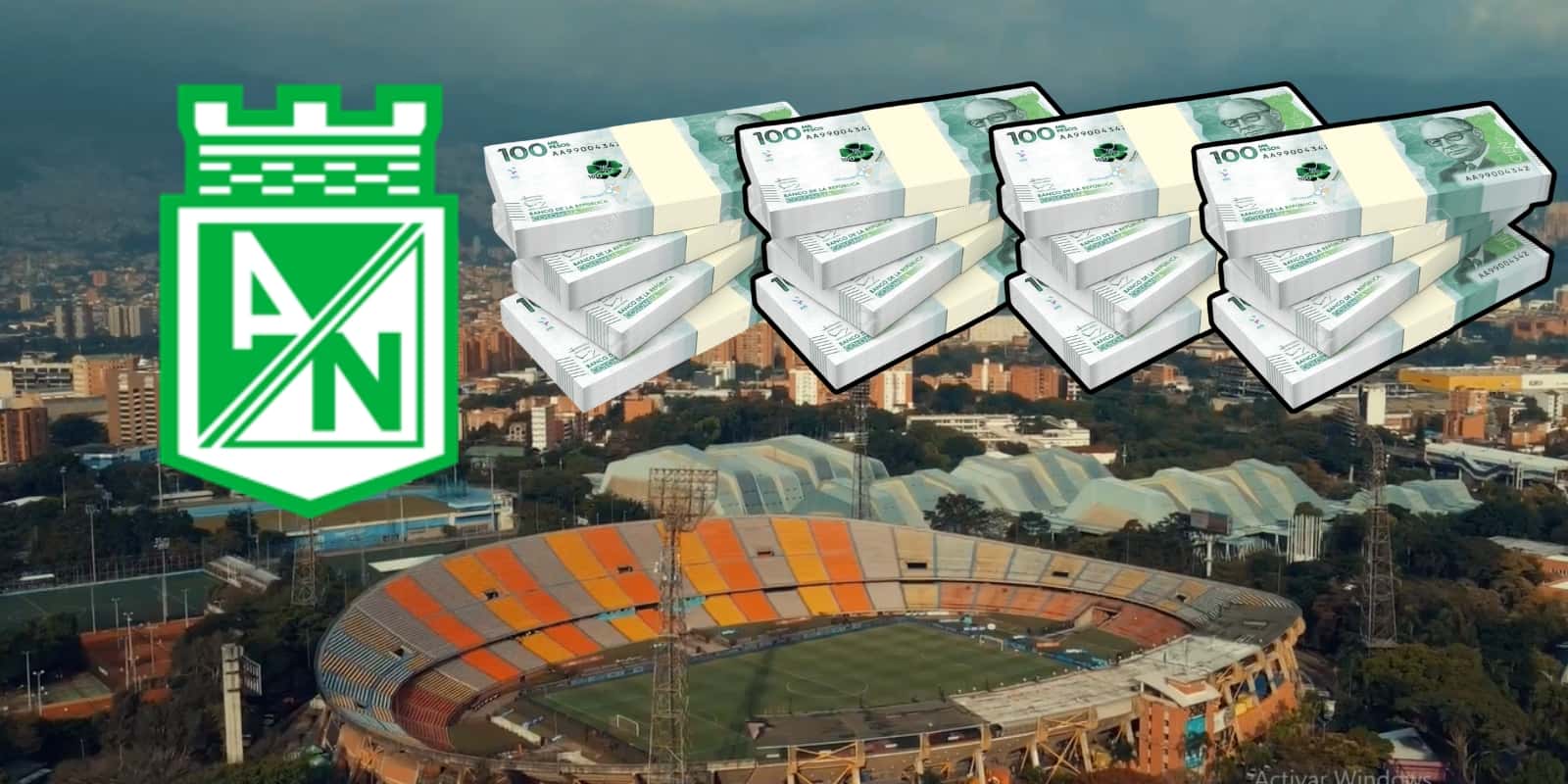 Foto: Captura de pantalla Atlético Nacional Twitter / 123RF