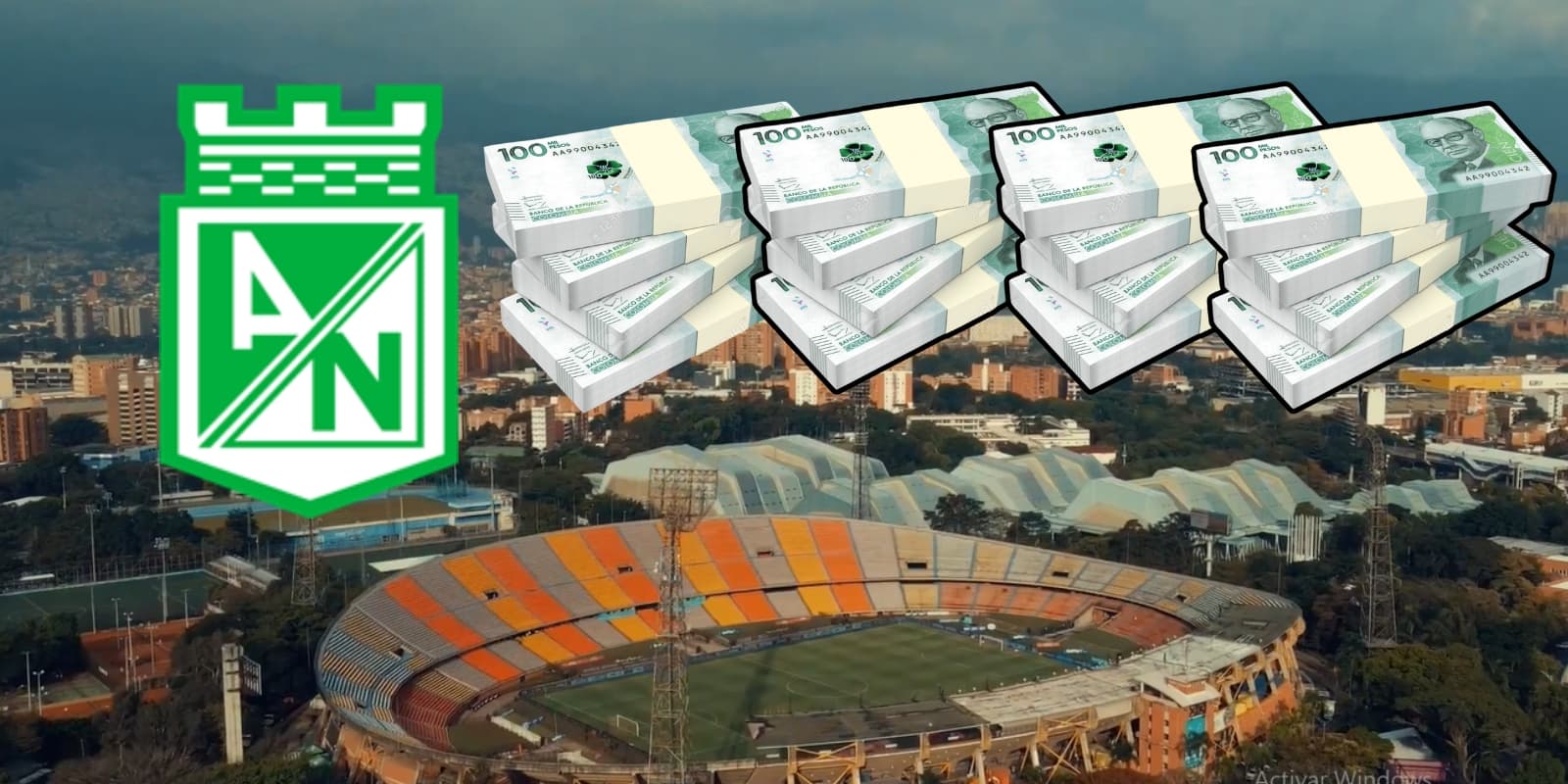 Foto: Captura de pantalla Atlético Nacional Twitter / 123RF