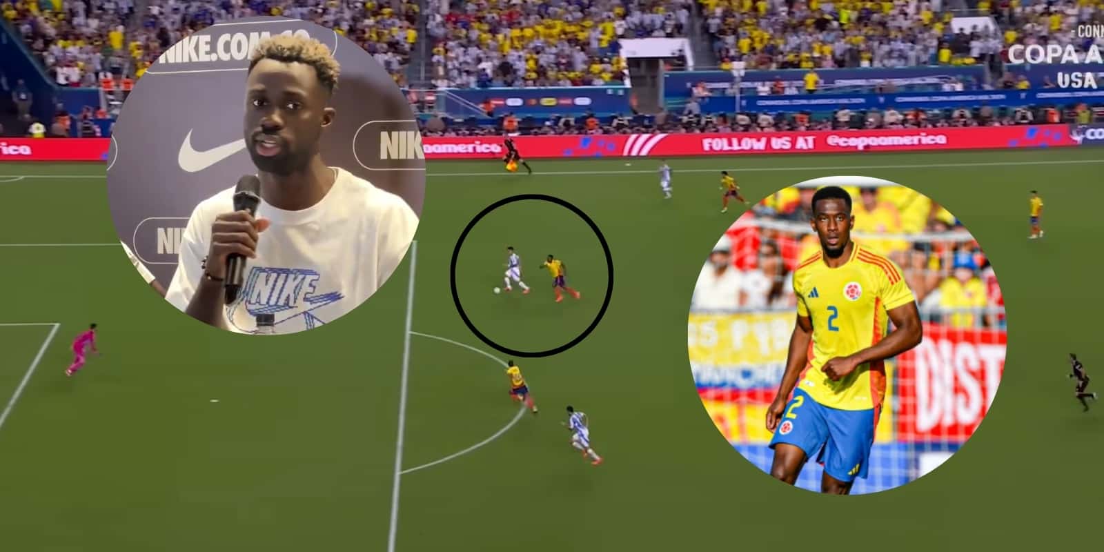 Foto: Captura de pantalla Copa América YouTube / Captura de pantalla Diario AS / Carlos Cuesta Instagram
