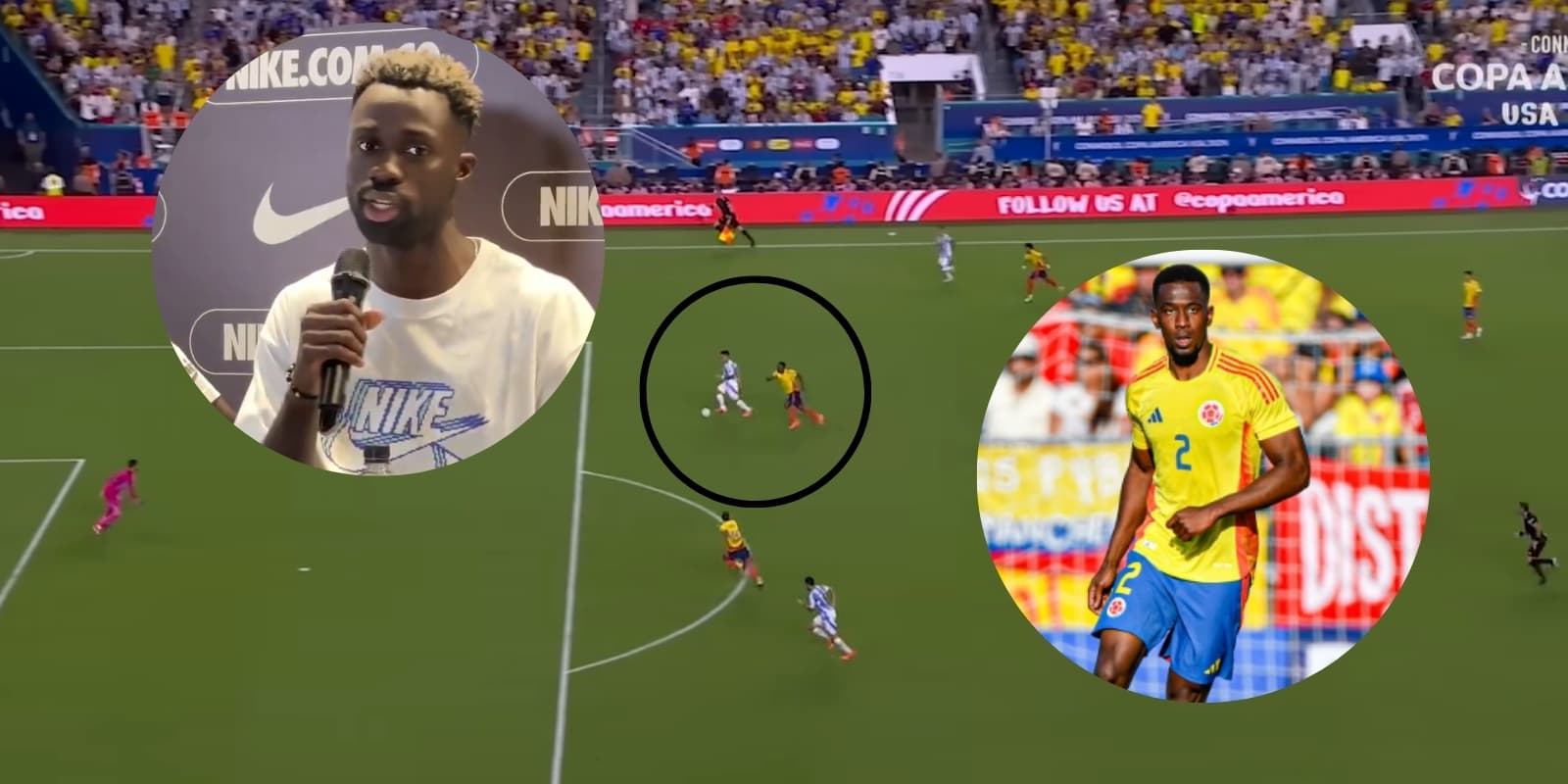 Foto: Captura de pantalla Copa América YouTube / Captura de pantalla Diario AS / Carlos Cuesta Instagram