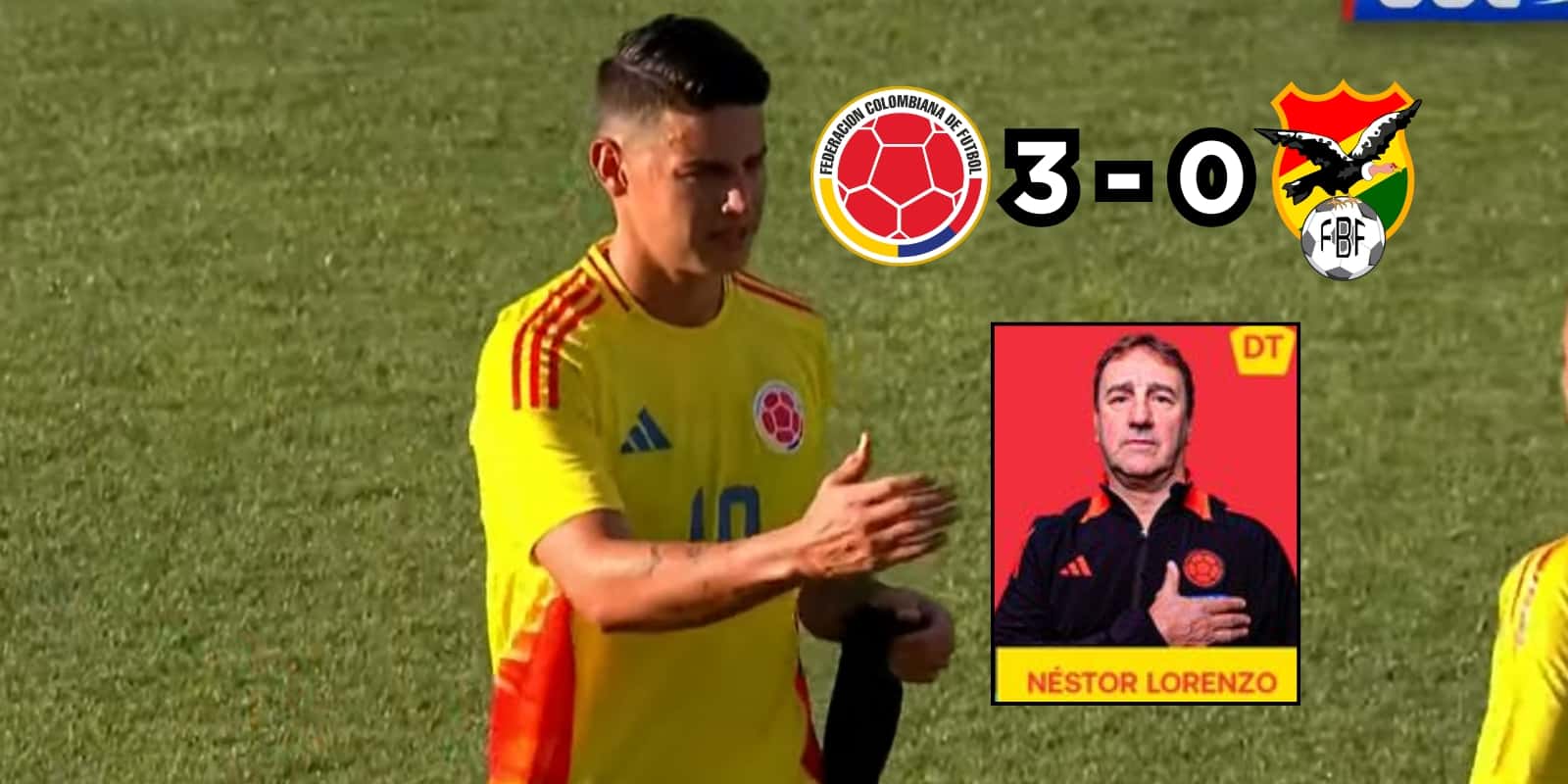 Foto: Captura de pantalla Gol Caracol en YouTube / FCF Twitter