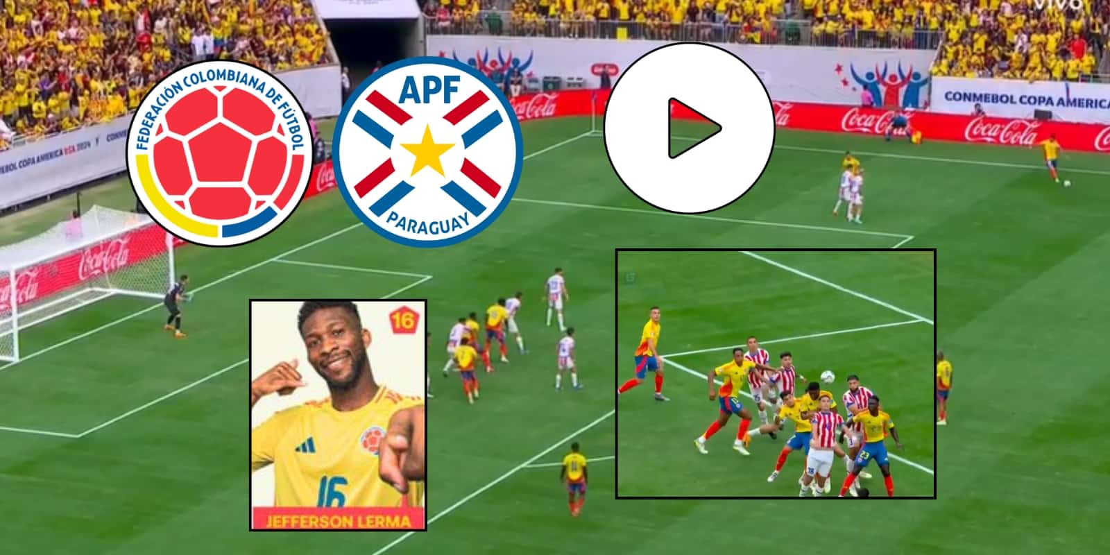 Foto: Captura de pantalla Gol Caracol / FCF Twitter