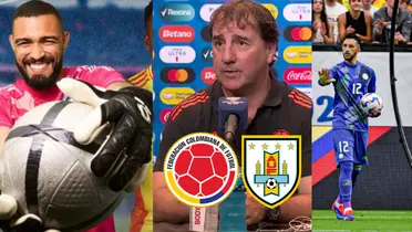 Foto: Captura de pantalla Win Sports YouTube / FCF Twitter / Camilo Vargas Instagram