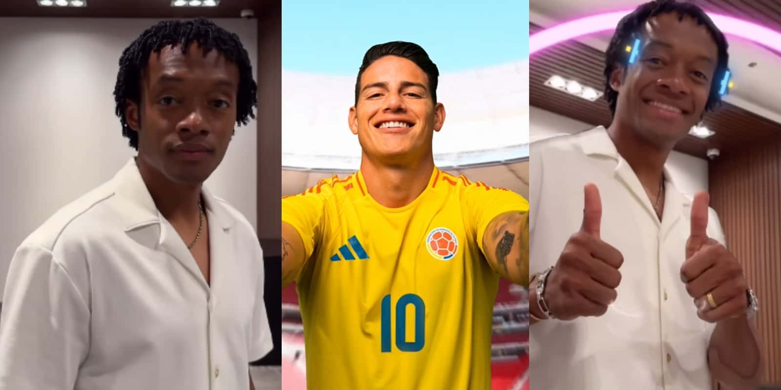Foto: Captura Juan Cuadrado Instagram / Captura FCF Twitter