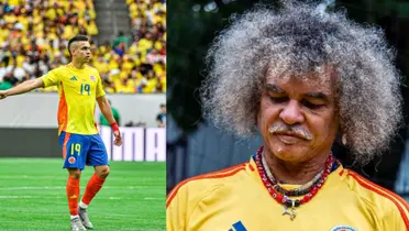 Foto: Carlos Valderrama Instagram / Rafael Santos Borré Instagram